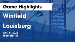 Winfield  vs Louisburg  Game Highlights - Oct. 8, 2022