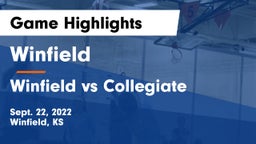 Winfield  vs Winfield vs Collegiate Game Highlights - Sept. 22, 2022