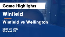 Winfield  vs Winfield vs Wellington Game Highlights - Sept. 22, 2022