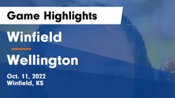 Winfield  vs Wellington Game Highlights - Oct. 11, 2022
