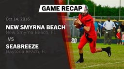 Recap: New Smyrna Beach  vs. Seabreeze  2016