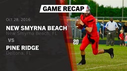 Recap: New Smyrna Beach  vs. Pine Ridge  2016