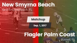 Matchup: New Smyrna Beach vs. Flagler Palm Coast  2017