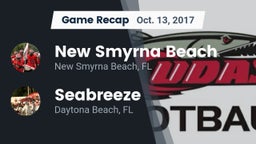 Recap: New Smyrna Beach  vs. Seabreeze  2017