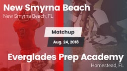 Matchup: New Smyrna Beach vs. Everglades Prep Academy  2018