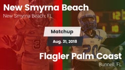 Matchup: New Smyrna Beach vs. Flagler Palm Coast  2018