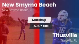 Matchup: New Smyrna Beach vs. Titusville  2018