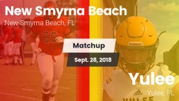 Matchup: New Smyrna Beach vs. Yulee  2018