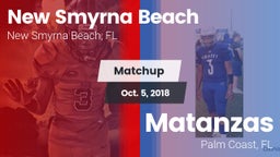 Matchup: New Smyrna Beach vs. Matanzas  2018
