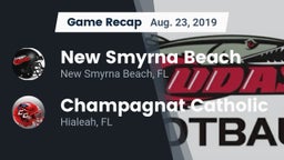 Recap: New Smyrna Beach  vs. Champagnat Catholic  2019