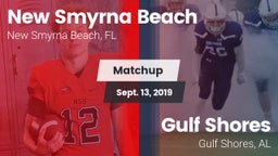 Matchup: New Smyrna Beach vs. Gulf Shores  2019