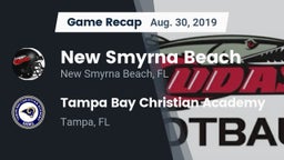 Recap: New Smyrna Beach  vs. Tampa Bay Christian Academy 2019