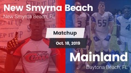 Matchup: New Smyrna Beach vs. Mainland  2019
