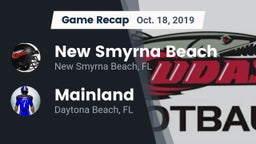 Recap: New Smyrna Beach  vs. Mainland  2019