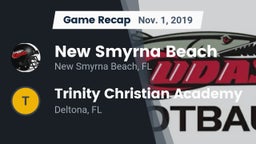 Recap: New Smyrna Beach  vs. Trinity Christian Academy  2019