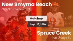 Matchup: New Smyrna Beach vs. Spruce Creek  2020