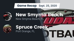 Recap: New Smyrna Beach  vs. Spruce Creek  2020