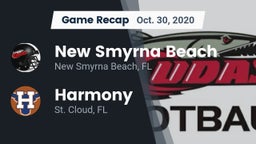 Recap: New Smyrna Beach  vs. Harmony  2020