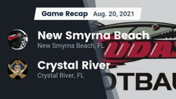 Recap: New Smyrna Beach  vs. Crystal River  2021