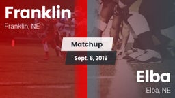 Matchup: Franklin  vs. Elba  2019