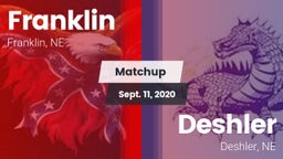 Matchup: Franklin  vs. Deshler  2020
