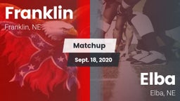 Matchup: Franklin  vs. Elba  2020