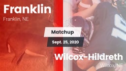 Matchup: Franklin  vs. Wilcox-Hildreth  2020