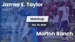 Matchup: Taylor  vs. Morton Ranch  2020