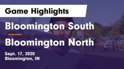 Bloomington South  vs Bloomington North  Game Highlights - Sept. 17, 2020