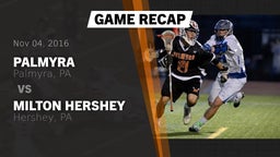 Recap: Palmyra  vs. Milton Hershey  2016