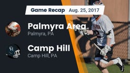 Recap: Palmyra Area  vs. Camp Hill  2017