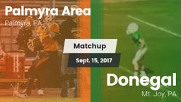 Matchup: Palmyra Area High vs. Donegal  2017
