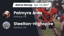 Recap: Palmyra Area  vs. Steelton-Highspire  2017