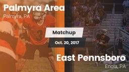 Matchup: Palmyra Area High vs. East Pennsboro  2017