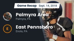 Recap: Palmyra Area  vs. East Pennsboro  2018