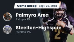 Recap: Palmyra Area  vs. Steelton-Highspire  2018