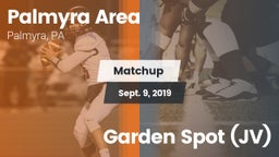 Matchup: Palmyra Area High vs. Garden Spot (JV) 2019