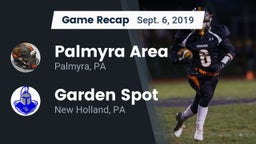 Recap: Palmyra Area  vs. Garden Spot  2019