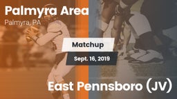 Matchup: Palmyra Area High vs. East Pennsboro (JV) 2019