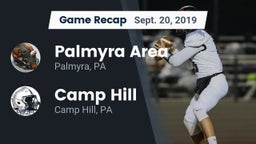 Recap: Palmyra Area  vs. Camp Hill  2019