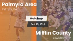 Matchup: Palmyra Area High vs. Mifflin County  2020