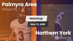 Matchup: Palmyra Area High vs. Northern York  2020