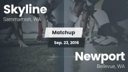 Matchup: Skyline  vs. Newport  2016