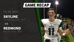 Recap: Skyline   vs. Redmond  2015