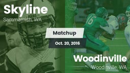 Matchup: Skyline  vs. Woodinville  2016