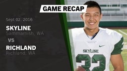 Recap: Skyline   vs. Richland  2016