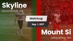 Matchup: Skyline  vs. Mount Si  2017