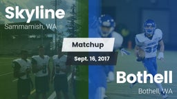 Matchup: Skyline  vs. Bothell  2017