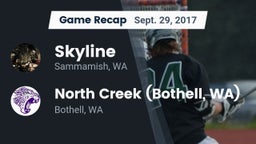 Recap: Skyline   vs. North Creek (Bothell, WA) 2017