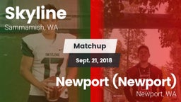 Matchup: Skyline  vs. Newport  (Newport) 2018